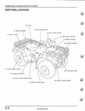 1995-2003 Honda Foreman TRX400FW TRX400 TRX 400 400FW Service Manual, Page 32