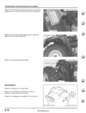 1995-2003 Honda Foreman TRX400FW TRX400 TRX 400 400FW Service Manual, Page 36
