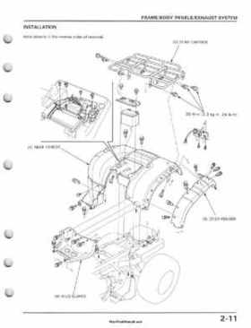 1995-2003 Honda Foreman TRX400FW TRX400 TRX 400 400FW Service Manual, Page 41