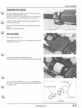 1995-2003 Honda Foreman TRX400FW TRX400 TRX 400 400FW Service Manual, Page 49