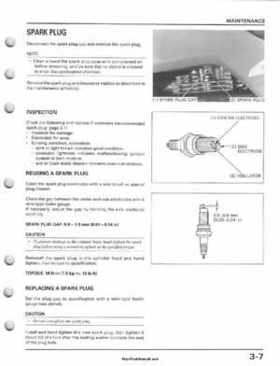 1995-2003 Honda Foreman TRX400FW TRX400 TRX 400 400FW Service Manual, Page 51