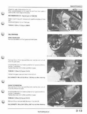 1995-2003 Honda Foreman TRX400FW TRX400 TRX 400 400FW Service Manual, Page 57