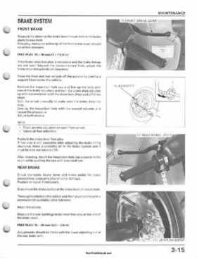 1995-2003 Honda Foreman TRX400FW TRX400 TRX 400 400FW Service Manual, Page 59