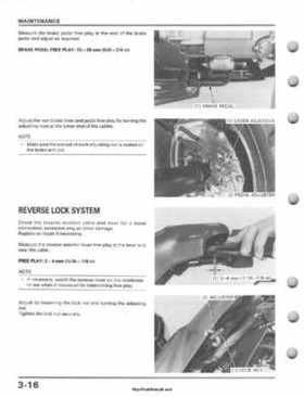 1995-2003 Honda Foreman TRX400FW TRX400 TRX 400 400FW Service Manual, Page 60