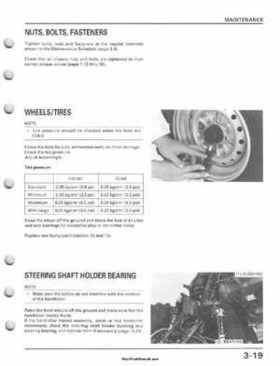 1995-2003 Honda Foreman TRX400FW TRX400 TRX 400 400FW Service Manual, Page 63