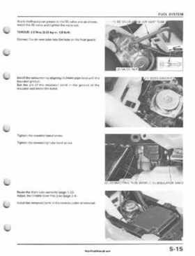 1995-2003 Honda Foreman TRX400FW TRX400 TRX 400 400FW Service Manual, Page 95