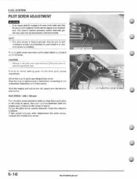 1995-2003 Honda Foreman TRX400FW TRX400 TRX 400 400FW Service Manual, Page 96