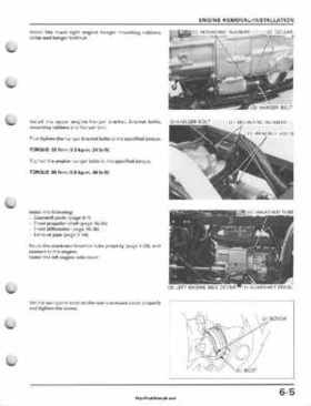 1995-2003 Honda Foreman TRX400FW TRX400 TRX 400 400FW Service Manual, Page 107