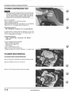 1995-2003 Honda Foreman TRX400FW TRX400 TRX 400 400FW Service Manual, Page 114