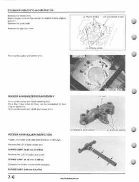 1995-2003 Honda Foreman TRX400FW TRX400 TRX 400 400FW Service Manual, Page 116