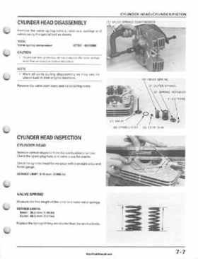 1995-2003 Honda Foreman TRX400FW TRX400 TRX 400 400FW Service Manual, Page 117
