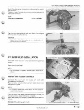 1995-2003 Honda Foreman TRX400FW TRX400 TRX 400 400FW Service Manual, Page 123