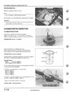 1995-2003 Honda Foreman TRX400FW TRX400 TRX 400 400FW Service Manual, Page 126