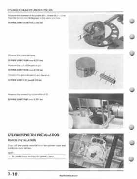 1995-2003 Honda Foreman TRX400FW TRX400 TRX 400 400FW Service Manual, Page 128