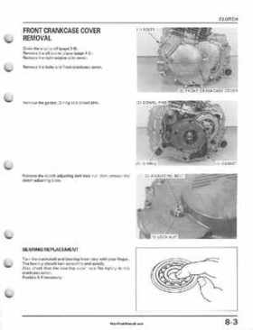 1995-2003 Honda Foreman TRX400FW TRX400 TRX 400 400FW Service Manual, Page 141