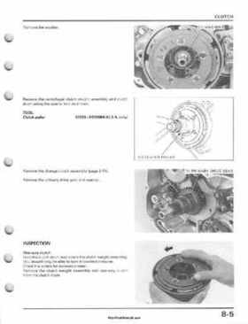 1995-2003 Honda Foreman TRX400FW TRX400 TRX 400 400FW Service Manual, Page 143
