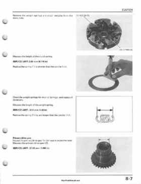 1995-2003 Honda Foreman TRX400FW TRX400 TRX 400 400FW Service Manual, Page 145