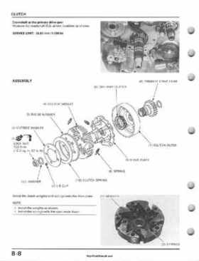1995-2003 Honda Foreman TRX400FW TRX400 TRX 400 400FW Service Manual, Page 146