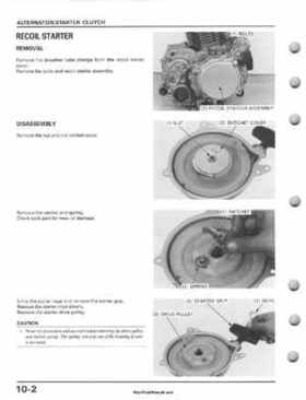 1995-2003 Honda Foreman TRX400FW TRX400 TRX 400 400FW Service Manual, Page 170