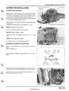 1995-2003 Honda Foreman TRX400FW TRX400 TRX 400 400FW Service Manual, Page 181