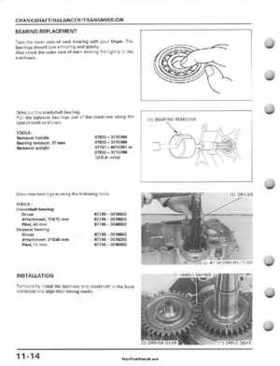 1995-2003 Honda Foreman TRX400FW TRX400 TRX 400 400FW Service Manual, Page 198