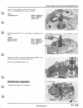 1995-2003 Honda Foreman TRX400FW TRX400 TRX 400 400FW Service Manual, Page 199
