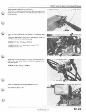 1995-2003 Honda Foreman TRX400FW TRX400 TRX 400 400FW Service Manual, Page 225