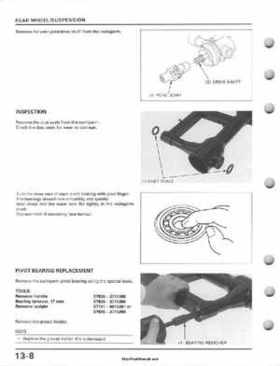 1995-2003 Honda Foreman TRX400FW TRX400 TRX 400 400FW Service Manual, Page 238