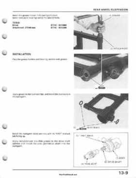 1995-2003 Honda Foreman TRX400FW TRX400 TRX 400 400FW Service Manual, Page 239