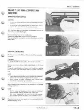 1995-2003 Honda Foreman TRX400FW TRX400 TRX 400 400FW Service Manual, Page 245