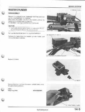 1995-2003 Honda Foreman TRX400FW TRX400 TRX 400 400FW Service Manual, Page 247