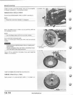 1995-2003 Honda Foreman TRX400FW TRX400 TRX 400 400FW Service Manual, Page 256