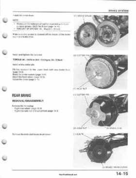 1995-2003 Honda Foreman TRX400FW TRX400 TRX 400 400FW Service Manual, Page 257