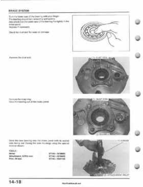 1995-2003 Honda Foreman TRX400FW TRX400 TRX 400 400FW Service Manual, Page 260