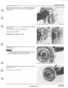 1995-2003 Honda Foreman TRX400FW TRX400 TRX 400 400FW Service Manual, Page 263