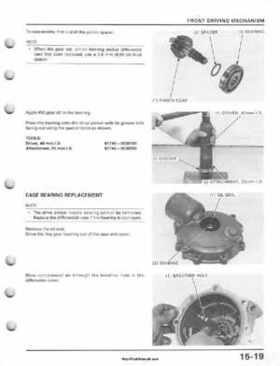 1995-2003 Honda Foreman TRX400FW TRX400 TRX 400 400FW Service Manual, Page 287
