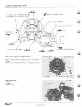 1995-2003 Honda Foreman TRX400FW TRX400 TRX 400 400FW Service Manual, Page 290