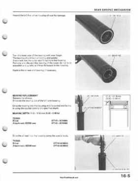 1995-2003 Honda Foreman TRX400FW TRX400 TRX 400 400FW Service Manual, Page 301