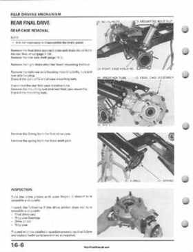 1995-2003 Honda Foreman TRX400FW TRX400 TRX 400 400FW Service Manual, Page 302