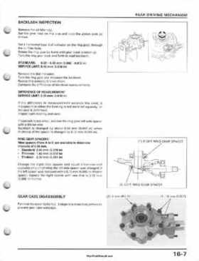 1995-2003 Honda Foreman TRX400FW TRX400 TRX 400 400FW Service Manual, Page 303