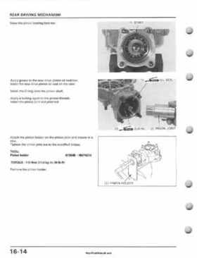 1995-2003 Honda Foreman TRX400FW TRX400 TRX 400 400FW Service Manual, Page 310