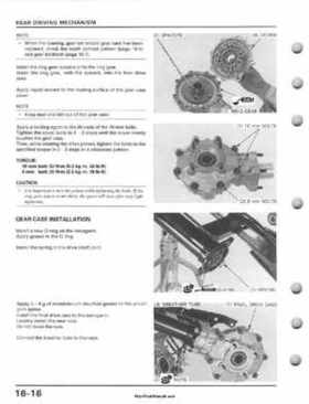 1995-2003 Honda Foreman TRX400FW TRX400 TRX 400 400FW Service Manual, Page 312