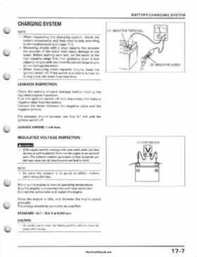 1995-2003 Honda Foreman TRX400FW TRX400 TRX 400 400FW Service Manual, Page 325
