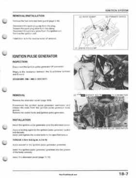 1995-2003 Honda Foreman TRX400FW TRX400 TRX 400 400FW Service Manual, Page 335