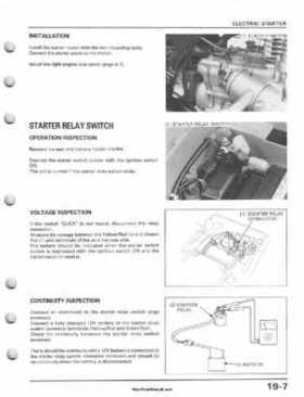 1995-2003 Honda Foreman TRX400FW TRX400 TRX 400 400FW Service Manual, Page 345