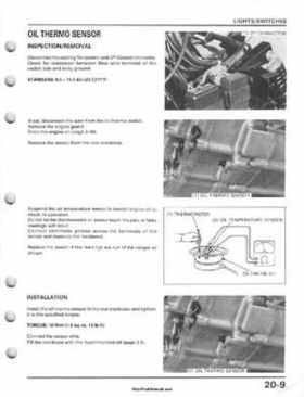 1995-2003 Honda Foreman TRX400FW TRX400 TRX 400 400FW Service Manual, Page 357