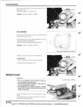 1997-2001 Honda TRX250 Fourtrax Recon Service Manual, Page 55