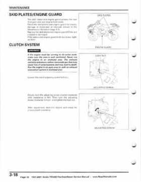 1997-2001 Honda TRX250 Fourtrax Recon Service Manual, Page 59