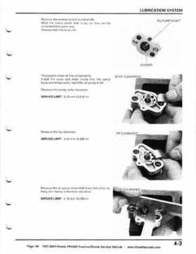 1997-2001 Honda TRX250 Fourtrax Recon Service Manual, Page 66