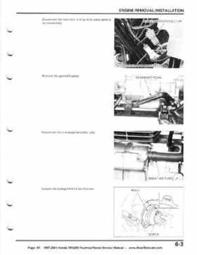 1997-2001 Honda TRX250 Fourtrax Recon Service Manual, Page 95